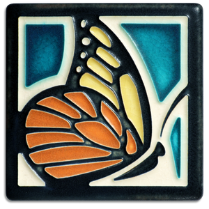 4x4 Butterfly - Motawi Tileworks