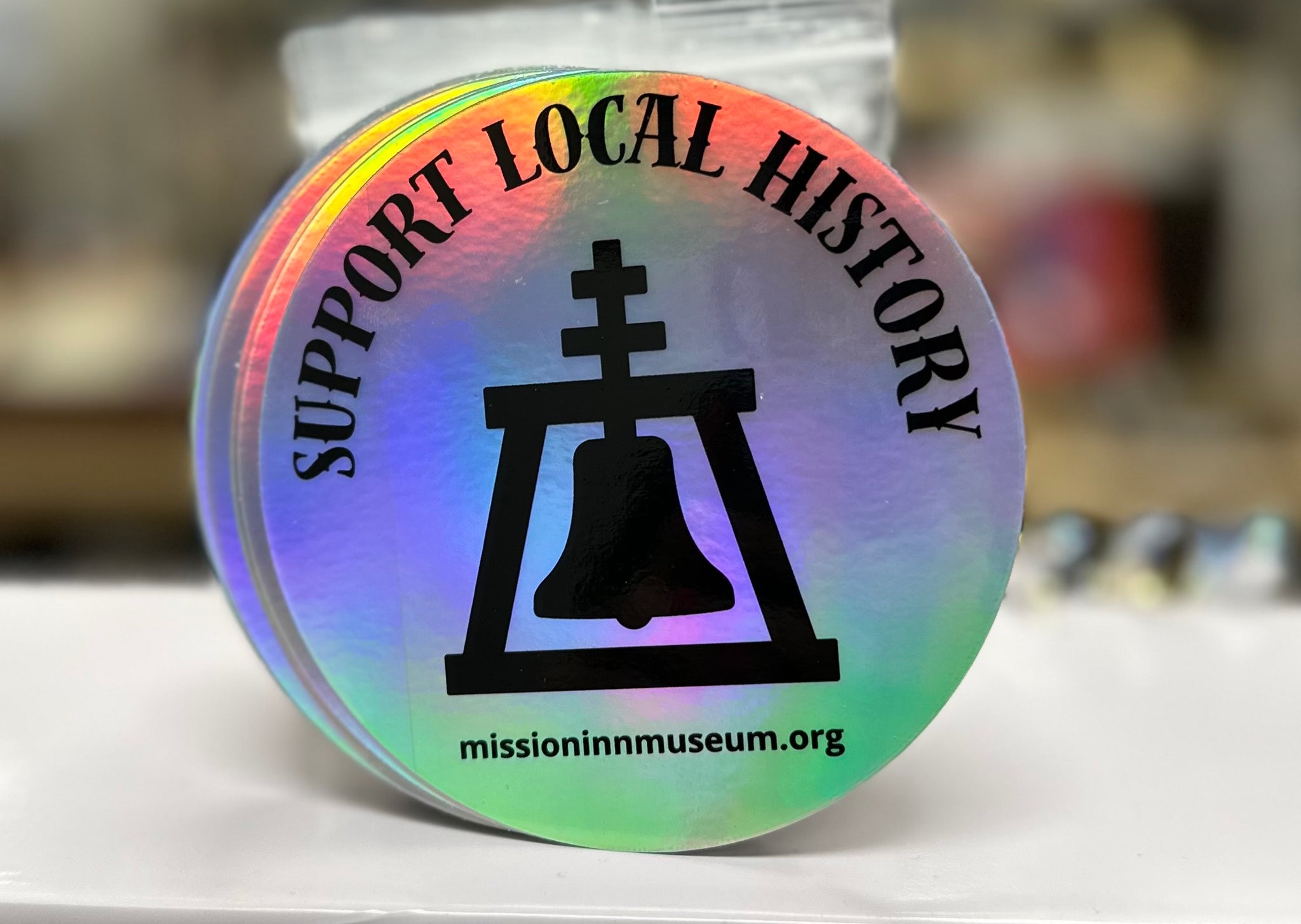 Support Local History Sticker