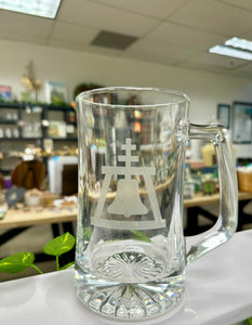 Raincross Beer Glass 25oz.
