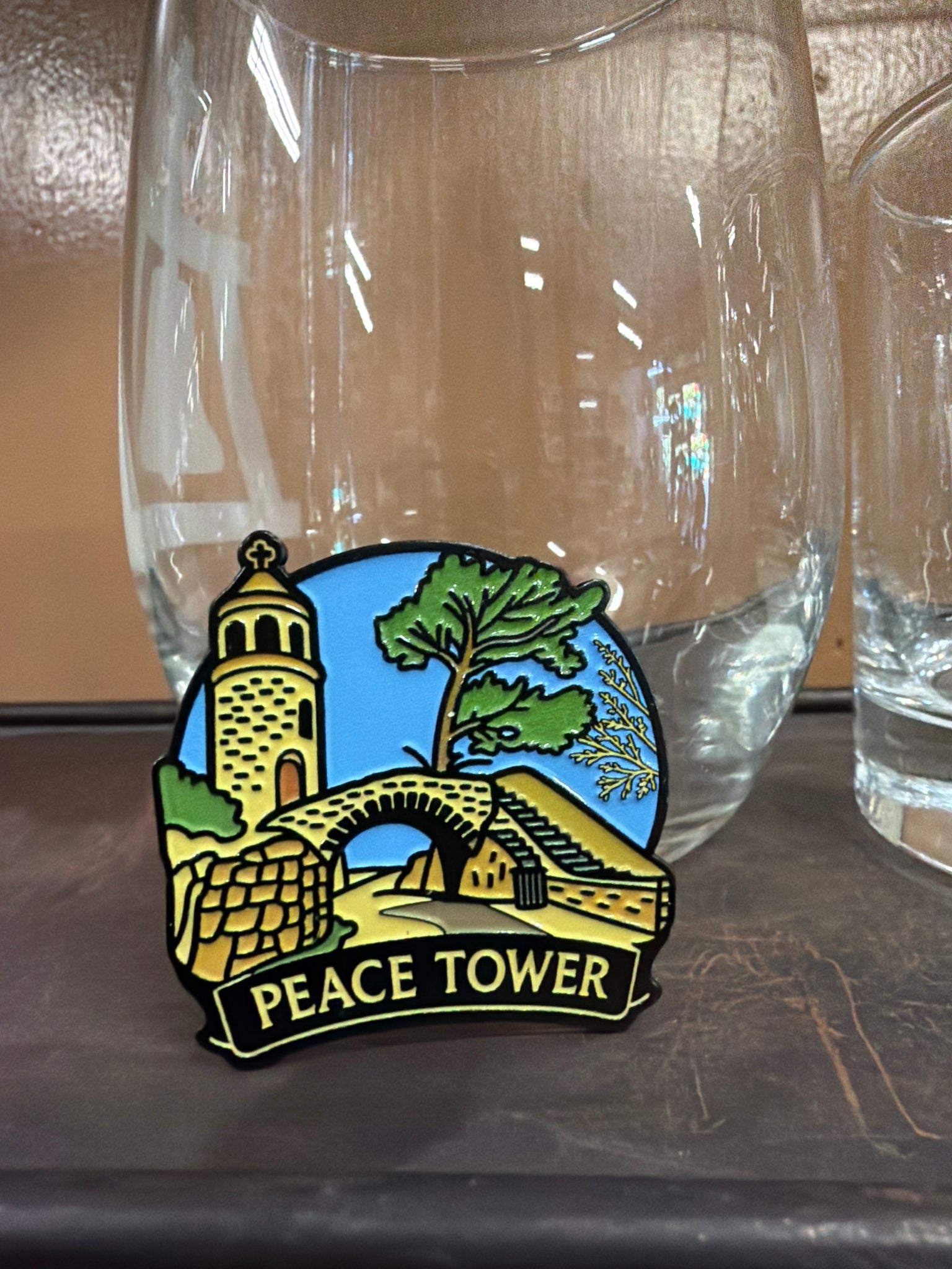 Peace Tower Pin