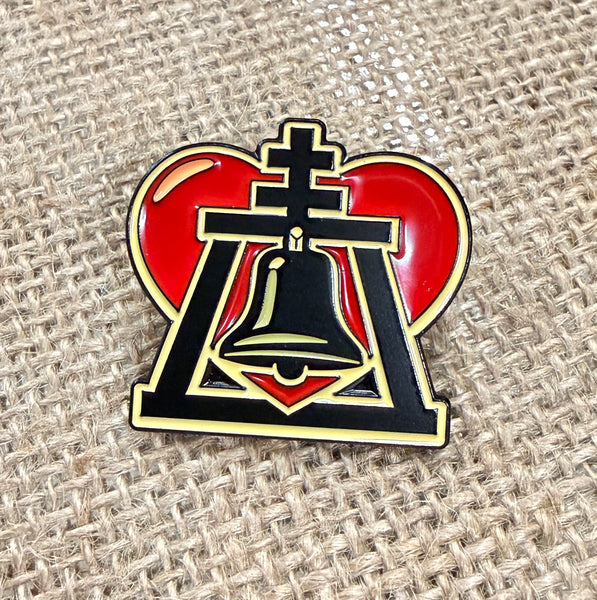 Raincross Heart Lapel Pin
