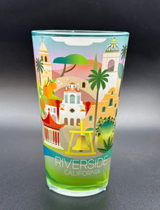 Max and Oscar Pint Glass - Riverside
