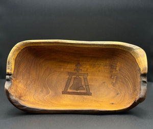 Salvaged Teak Root Oval Rustic Bowls - Hand Carved - Small