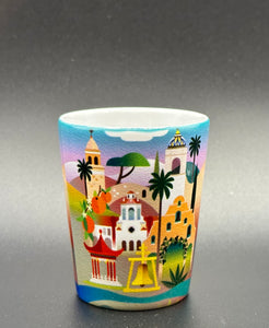 Max and Oscar Shot Glass - Riverside
