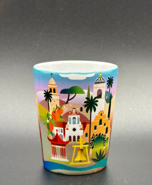 Max and Oscar Shot Glass - Riverside