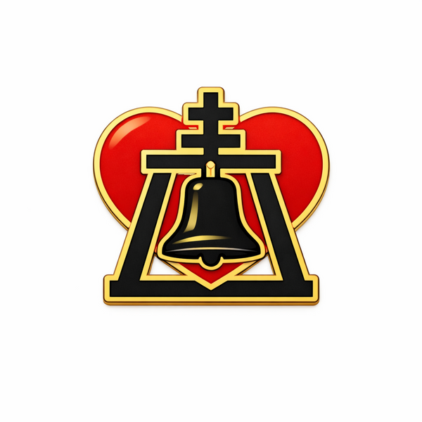 Raincross Heart Lapel Pin