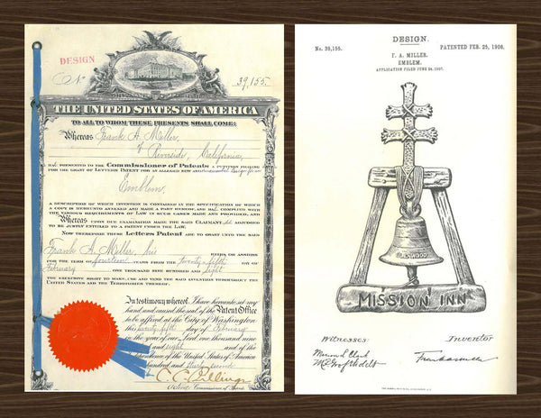 Pendant with Chain - Raincross - Patent Design