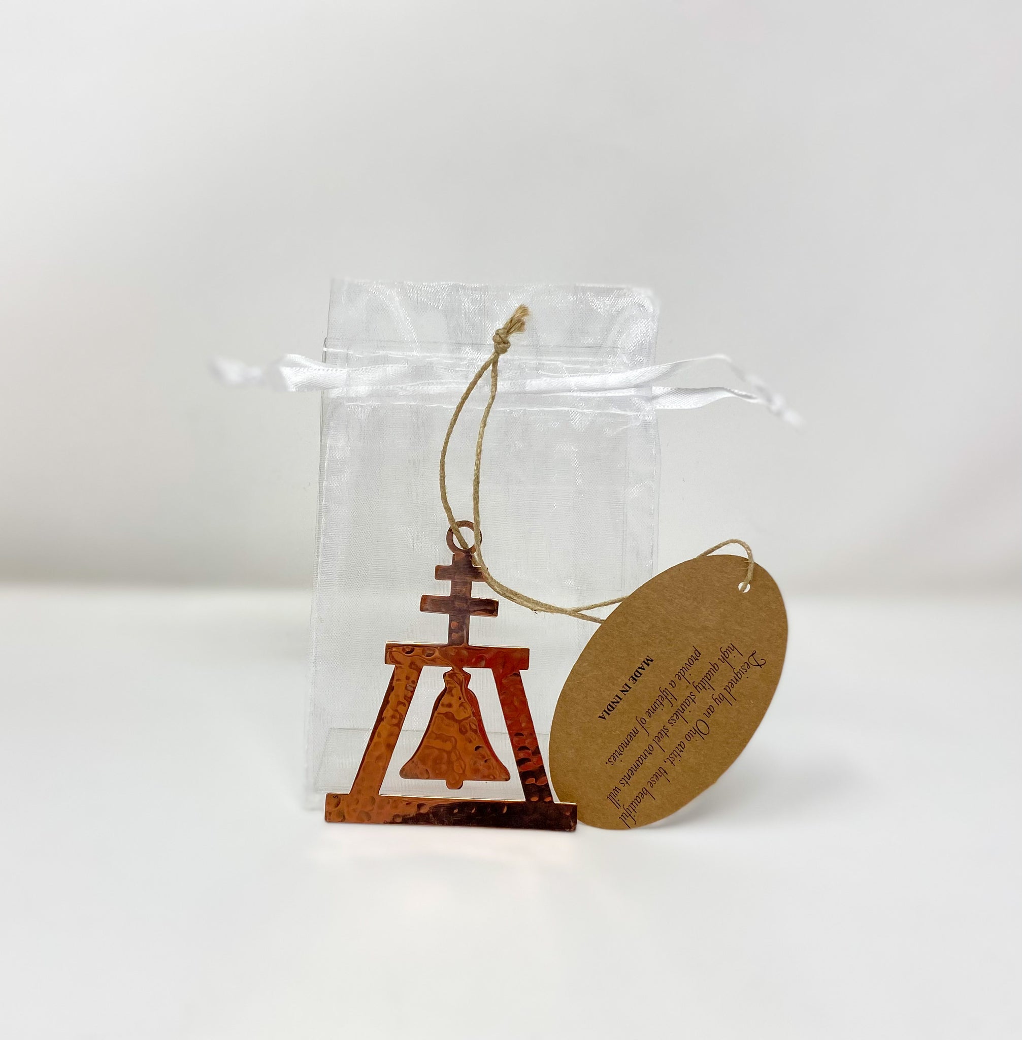 Raincross Hammered Steel Ornament
