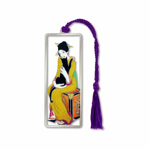 The Geisha & The Black Cat Bookmark
