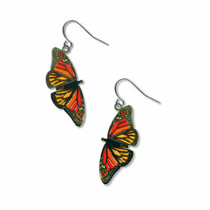 Monarchs - Giclee Print Earrings