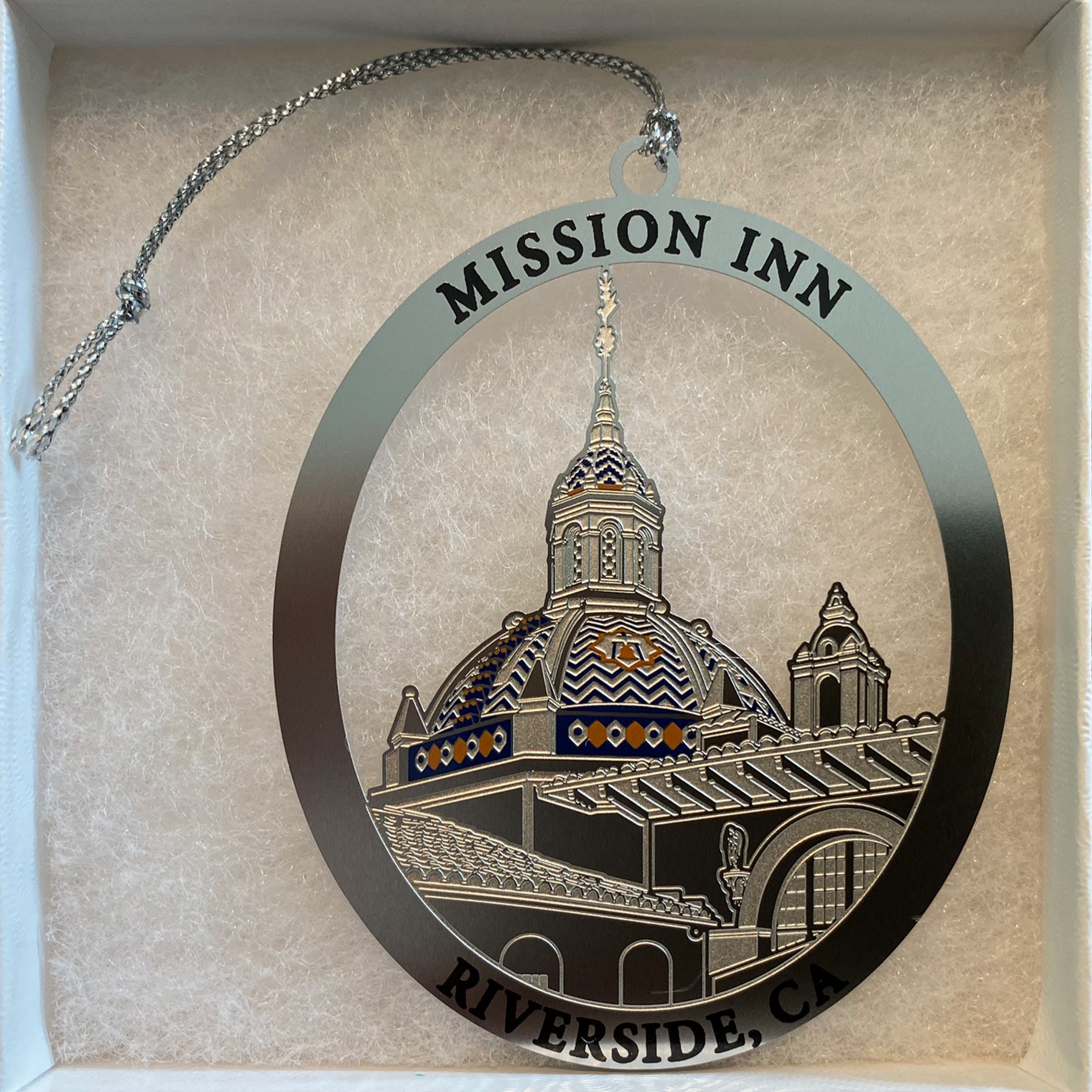 Mission Inn Amistad Dome Christmas Ornament