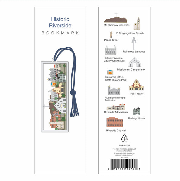 Historic Riverside Bookmark