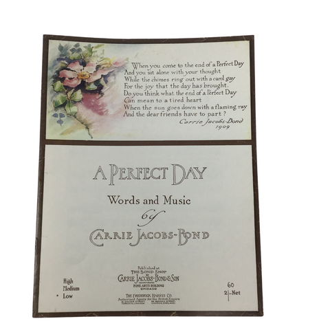 A Perfect Day Sheet Music