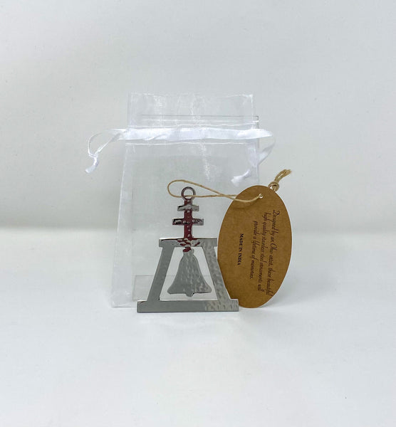 Raincross Hammered Steel Ornament