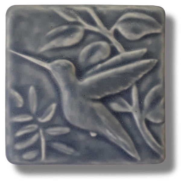 Hovering Hummingbird Art Tile 4x4"