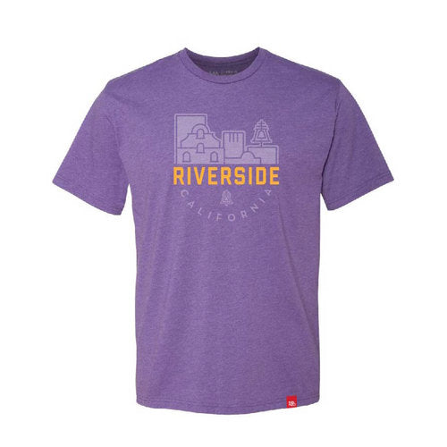 Overlook Riverside Tee - Purple
