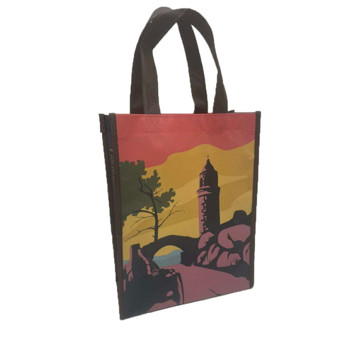 Peace Tower Non-Woven Tote Bag
