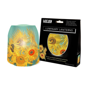 Luminary Lantern - Van Gogh Sunflowers