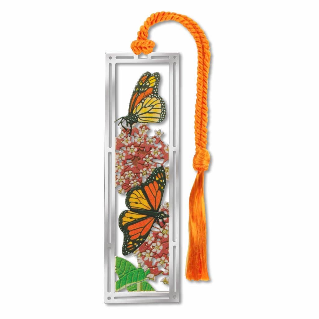 Monarchs & Milkweed Bookmark