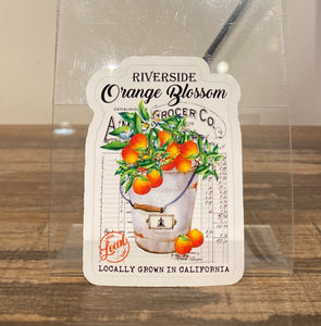 Riverside Orange Blossom Sticker