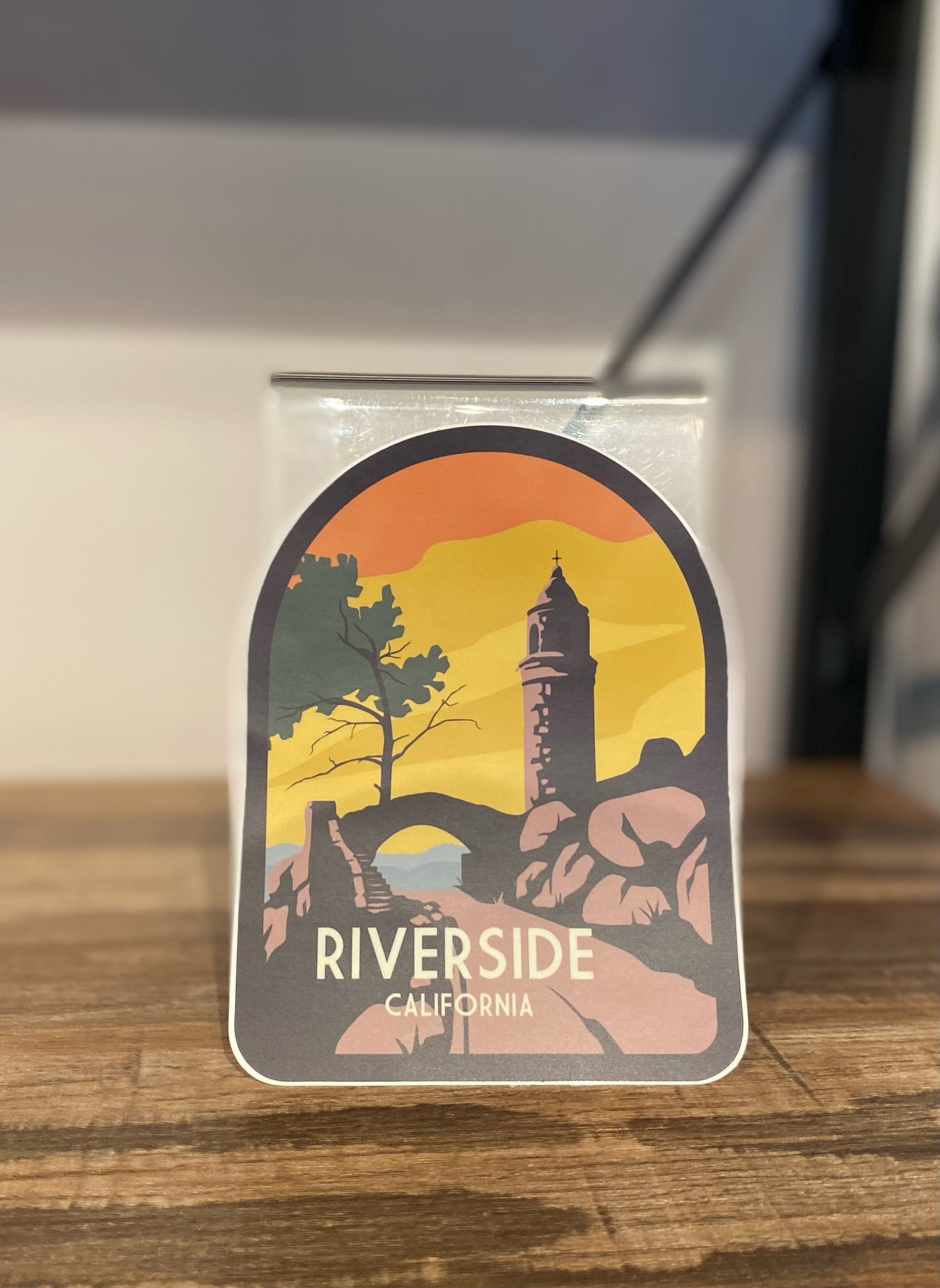 Sticker, Riverside Peace Tower