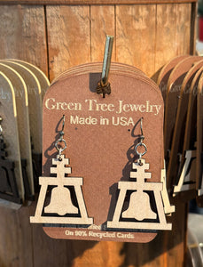 Raincross Wood Earrings