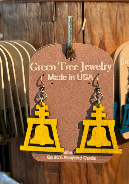 Raincross Wood Earrings