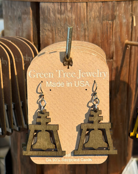 Raincross Wood Earrings
