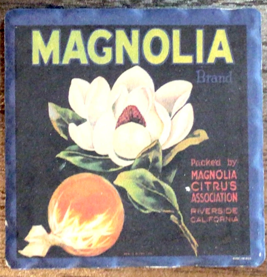 Stone Magnet, Crate Label