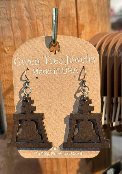 Raincross Wood Earrings
